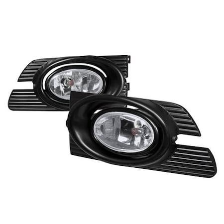 Overtime 4 Door OEM Fog Lights for 01 to 02 Honda Accord, Clear - 10 x 10 x 12 in. OV526707